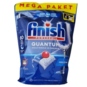 قرص ماشین ظرفشویی فینیش پاوربال کوانتوم ۸۰