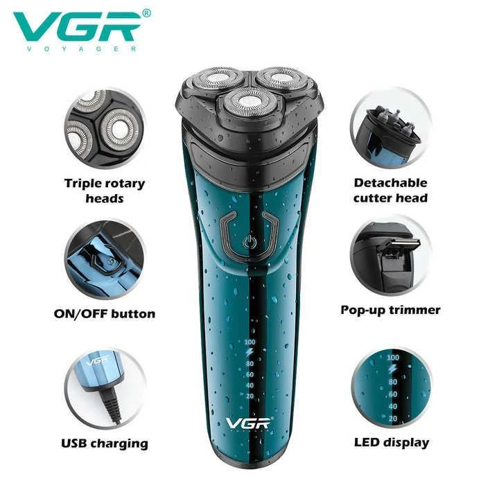 vgr v322.jpg ماشین اصلاح موی صورت وی جی ار مدل V-322