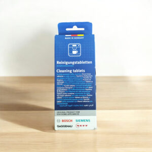 تصویر قرص تمیزکننده دستگاه قهوه‌ساز آلمانی cleaning tablets made in germany for coffee machines