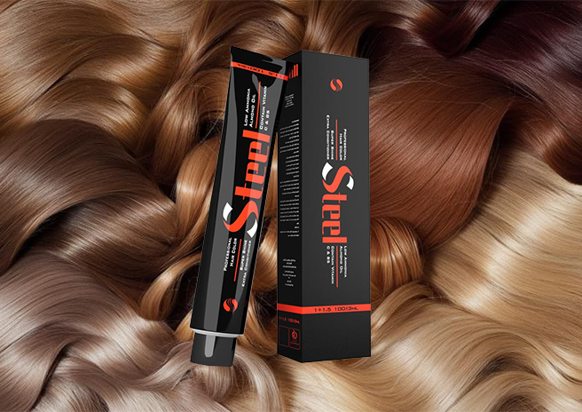 haircolor steel رنگ موی استیل