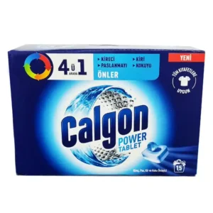 قرص جرم‌گیر لباسشویی کالگن مدل Calgon 4in1 Tabs