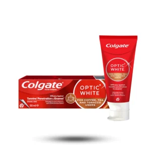خمیر دندان کلگیت (Colgate) مدل Optic White سفیدکننده و ضدلک