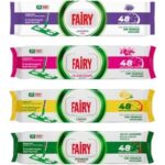 دستمال نظافت مخصوص تی فیری (Fairy) بسته 50 عددی ترکیه