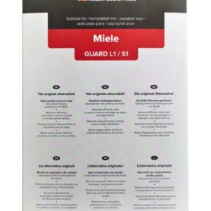 پاکت جاروبرقی میله (Miele) اورجینال